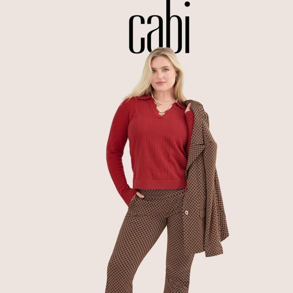 NWT | Cabi 4689 Dandy Pants Golden Rule Peppercorn